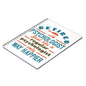 Therapeut für das Ruhestandsalter Notizblock (Linke Seite)