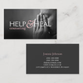 Therapeut für Lebensberatung Visitenkarte (Vorne/Hinten)