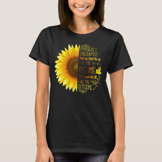 Therapeut für Physikalische Therapie Sonnenblume T-Shirt