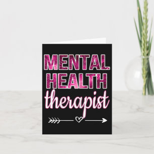 Therapeut für psychische Gesundheit Karte