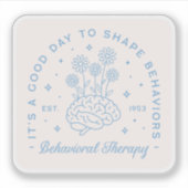 Therapeut für Verhaltenstherapie Aufkleber (Vorderseite)