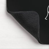 Therapeut gab lustigen sarkastischen geistigen Zus Mousepad (Ecke)