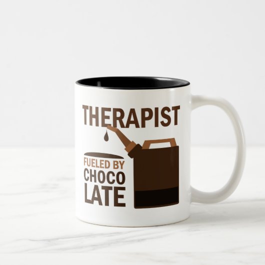 Therapeut-Geschenk Zweifarbige Tasse (Rechts)
