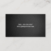 Therapeut-Hausarzt-Arzt-Karte Visitenkarte (Rückseite)