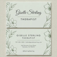 Therapeut Holistic Botanical Sage Green Moderne