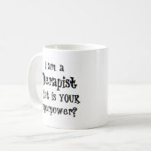 therapeut kaffeetasse (Vorderseite Links)