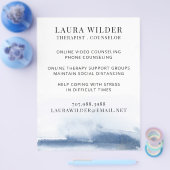 Therapeut online oder per Flyer (Einzeln)