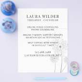 Therapeut online oder per Flyer (Einzeln)