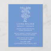 Therapeut online oder per Flyer (Vorne)