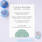 Therapeut online oder per Flyer (Einzeln)