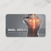 Therapeut Physikalische Therapie Visitenkarte (Vorderseite)