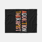 Therapeut Psychische Therapie Verhalten Fleecedecke (Vorderseite (Horizontal))