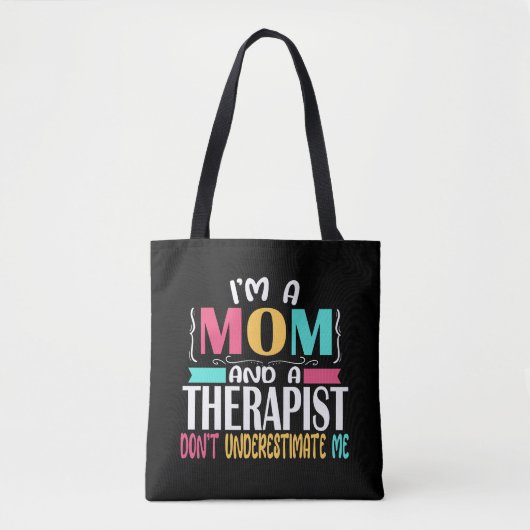 Therapeut Psychologe Sozialarbeiter Mama Tasche (Vorderseite)