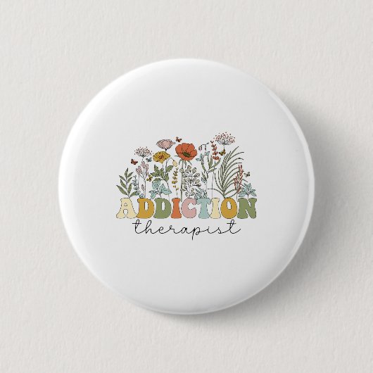 Therapeut Psychotherapie Verhalten 1 Button (Vorderseite)