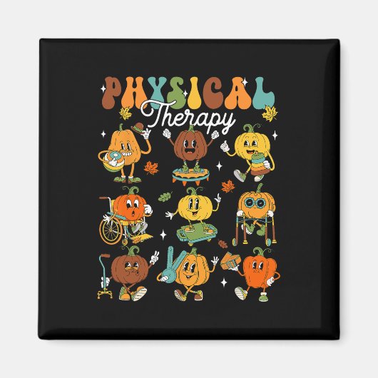 Therapeut Pumpkin Herbst Thanksgi Magnet (Vorne)