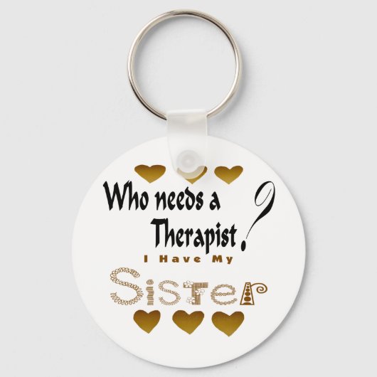 Therapeut Schlüsselanhänger (Vorderseite)