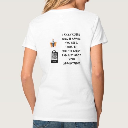 Therapeut T-Shirt (Rückseite)