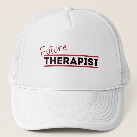 Therapeut Truckerkappe (Vorderseite)