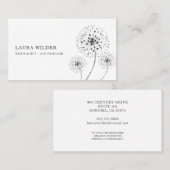 Therapeut Visitenkarte (Vorne/Hinten)