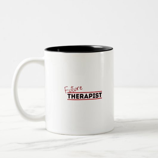 Therapeut Zweifarbige Tasse (Links)