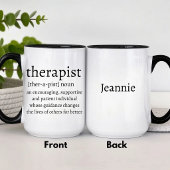 Therapeutendefinition Tasse