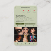 Therapeutin Massage Wellness-Center Wellness Sage Visitenkarte (Vorderseite)