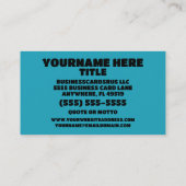 Therapeutin Visitenkarte (Rückseite)