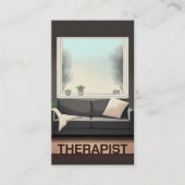 Therapeutin Visitenkarte (Vorderseite)