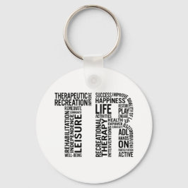 Therapeutischer Therapeut Schlüsselanhänger