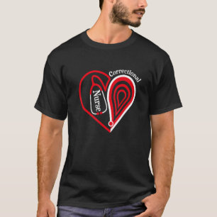 Therapeutisches Stethoskop Herz Valentins D T-Shirt
