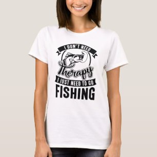 Therapie Angeln T-Shirt