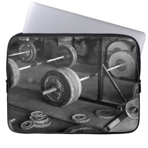 THERAPIE (Barbells) - Motivierend "Heben" Laptopschutzhülle