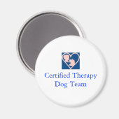 Therapie Dog Foundation-Magnet Magnet (Vorderseite/Rückseite)