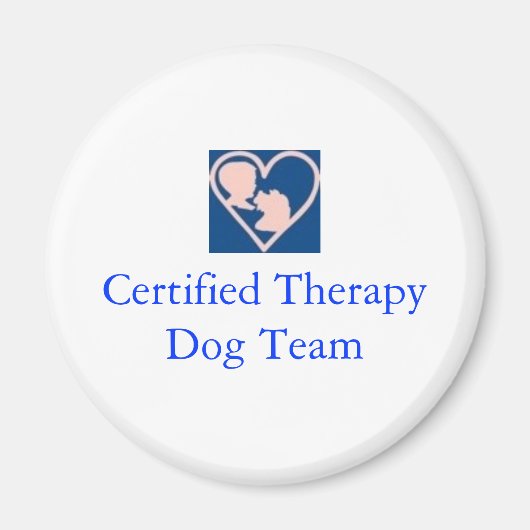 Therapie Dog Foundation-Magnet Magnet (Vorne)