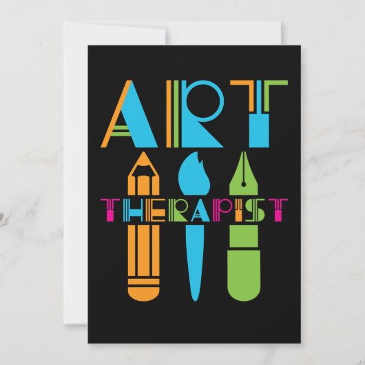 Therapie Einladung (Vorderseite)