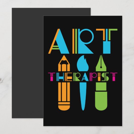 Therapie Einladung (Vorne/Hinten)