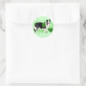 (Therapie) Fleur Green Runder Aufkleber (Tasche)