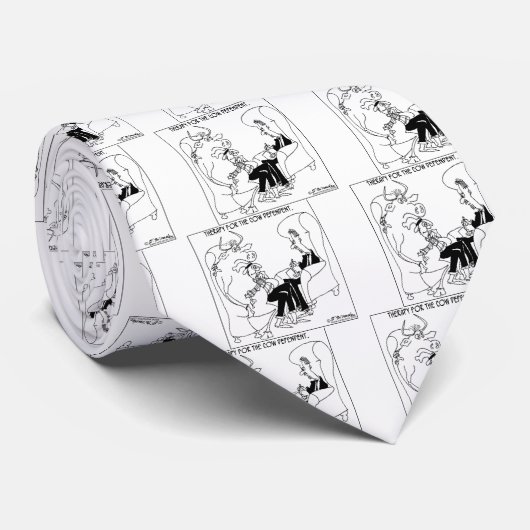 Therapie für den Kuh-Abhängigen Krawatte (Gerollt)