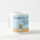 Therapie für Sinti und Roma Moth Kaffeetasse (Vorderseite Links)