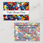 Therapie-Handwerks-Klassen Visitenkarte (Vorne/Hinten)