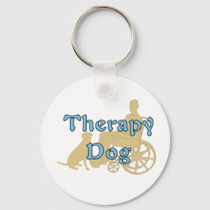 Therapie-Hund Schlüsselanhänger