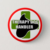 THERAPIE-HUNDEFÜHRER BUTTON (Vorderseite)
