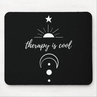 Therapie ist cool Selbstbewusstsein Psychische Ges Mousepad