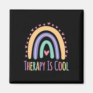 Therapie ist cool Selbstfürsorge Bewusstsein für p Magnet