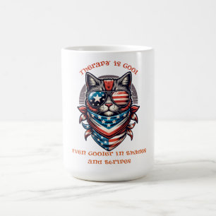 Therapie ist Cooler T - Shirt - Bewusstsein für ps Kaffeetasse