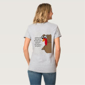 Therapie ist mehr als Gobble Gobble T-Shirt (Rückseite Vollansicht)