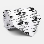 Therapie ist teuer Biker Wind ist billig Krawatte (Gerollt)