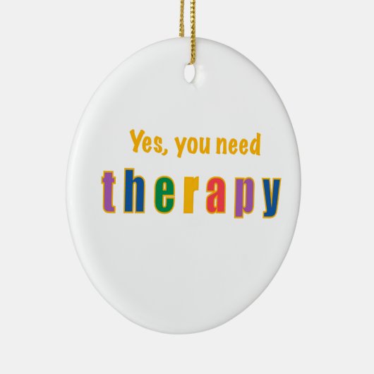 Therapie Keramik Ornament (Rechts)