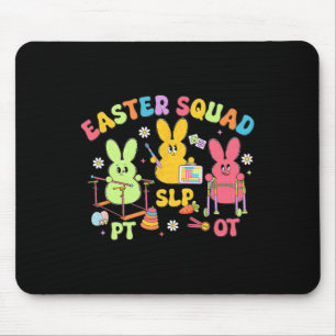 Therapie-Oster-Squad SLP OT PT-Team-Hase Physiothe Mousepad