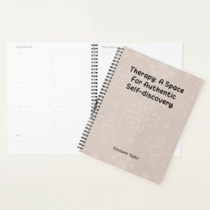 Therapie: Raum für authentische Selbstfindung Planer